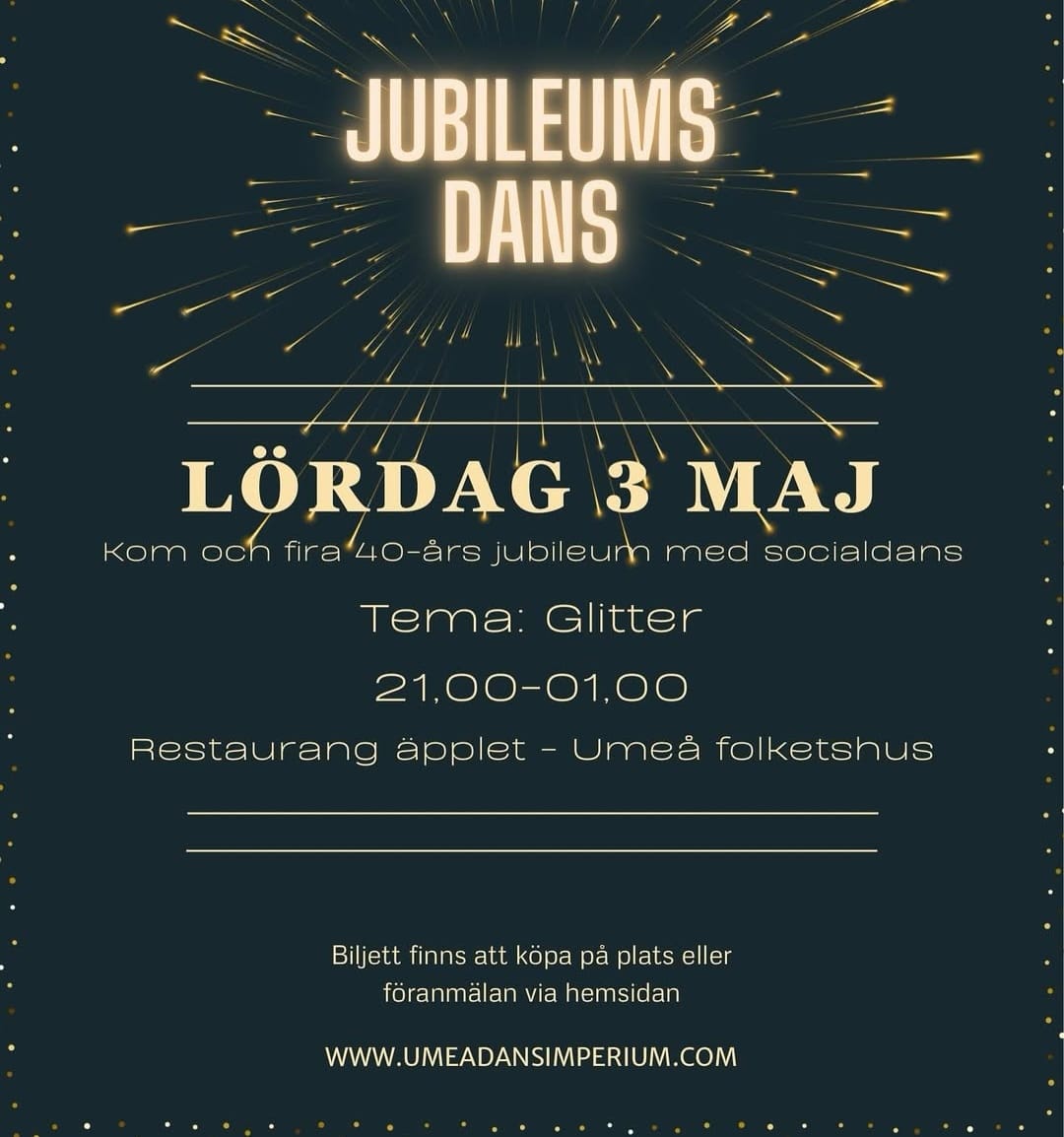 Jubileumsdans!