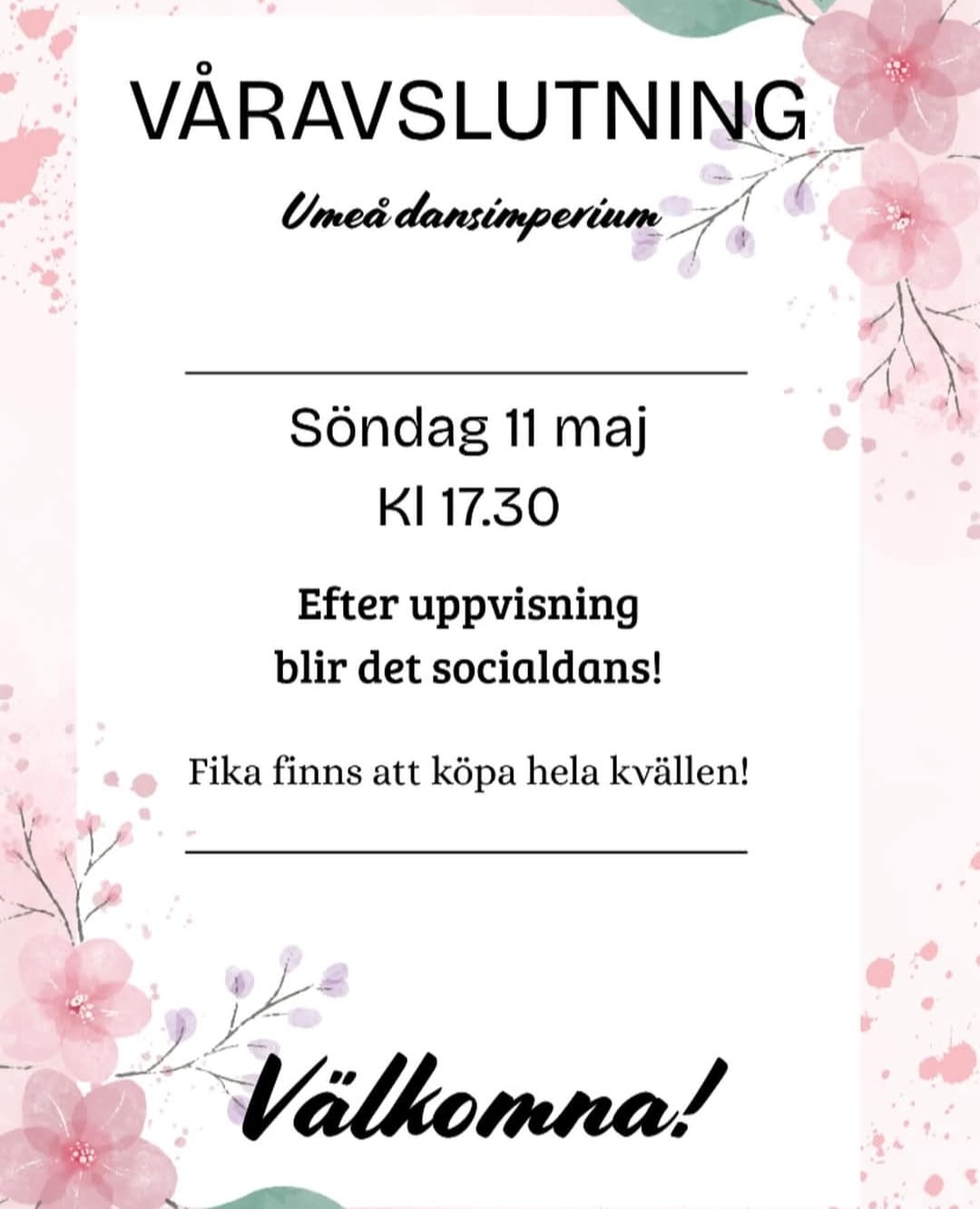 Våravslutning
